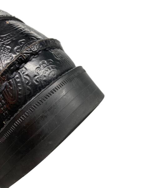 kenford（ケンフォード）kenford (ケンフォード) ペイズリーローファー ブラック サイズ:24の古着・服飾アイテム