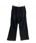 meanswhile (ミーンズワイル) Fleece Wide Slacks/フリースワイドスラックス ブラック サイズ:3：17000円