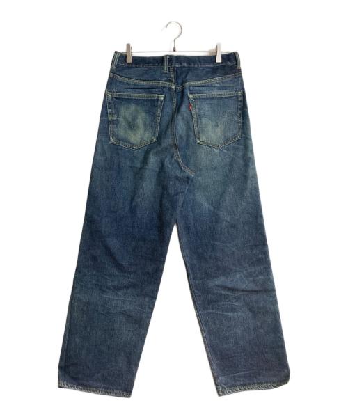 TOLQ（トルク）TOLQ (トルク) 転写デニムパンツ ブルー サイズ:3の古着・服飾アイテム