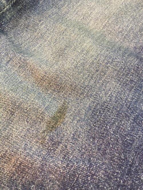 TOLQ（トルク）TOLQ (トルク) 転写デニムパンツ ブルー サイズ:3の古着・服飾アイテム