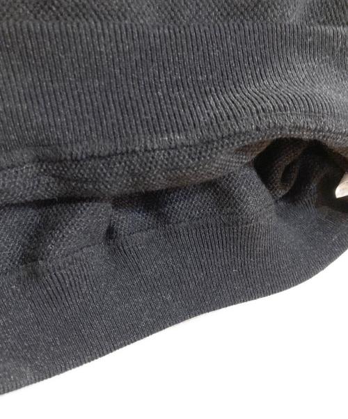 crepuscule（クレプスキュール）crepuscule (クレプスキュール) CO/WO Moss Stitch Turtle Neck ブラック サイズ:2 未使用品の古着・服飾アイテム