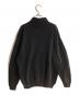 crepuscule (クレプスキュール) CO/WO Moss Stitch Turtle Neck ブラック サイズ:2 未使用品：13000円