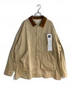 GOODNEIGHBORS SHIRTSグッドネイバーズシャツ）の古着「CHRIS オーバーサイズワークジャケット」｜ブラウン
