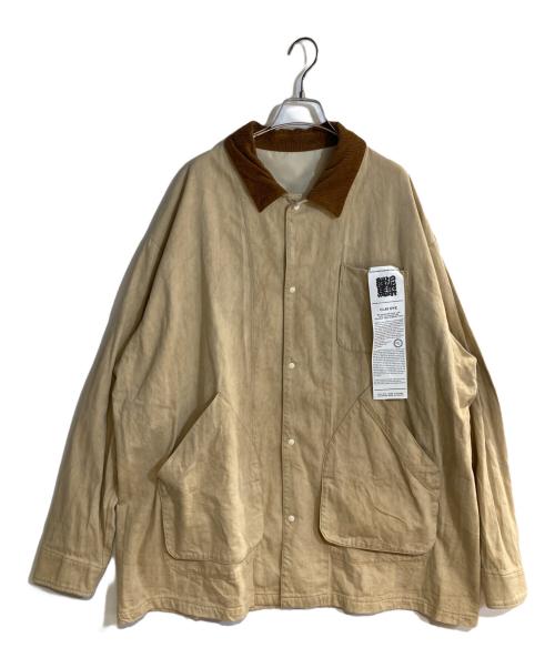 GOODNEIGHBORS SHIRTS（グッドネイバーズシャツ）GOODNEIGHBORS SHIRTS (グッドネイバーズシャツ) CHRIS オーバーサイズワークジャケット ブラウン サイズ:FREEの古着・服飾アイテム
