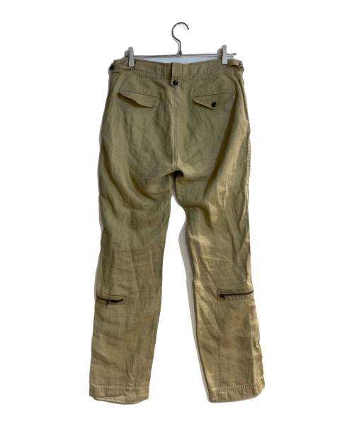 POLO RALPH LAUREN（ポロ・ラルフローレン）POLO RALPH LAUREN (ポロ・ラルフローレン) リネンパラシュートパンツ カーキ サイズ:W32×L32の古着・服飾アイテム