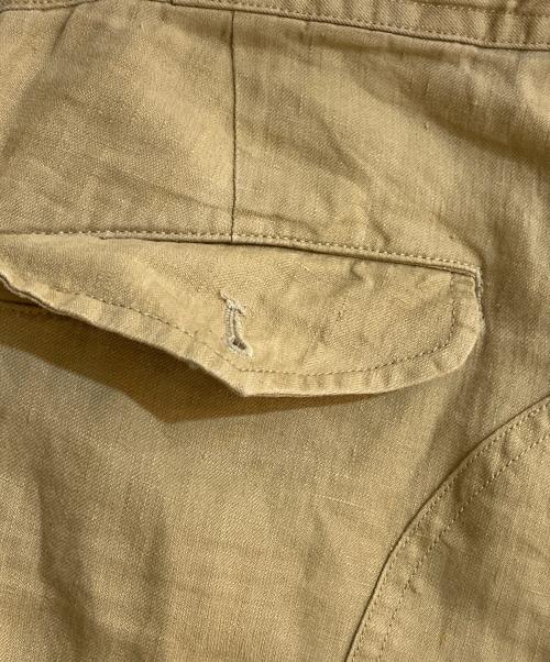 POLO RALPH LAUREN（ポロ・ラルフローレン）POLO RALPH LAUREN (ポロ・ラルフローレン) リネンパラシュートパンツ カーキ サイズ:W32×L32の古着・服飾アイテム