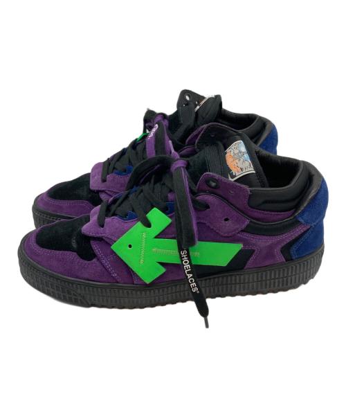 OFF-WHITE（オフホワイト）OFF-WHITE (オフホワイト) 20SS OFF COURT LOW TOP パープル サイズ:42の古着・服飾アイテム