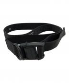 STONE ISLANDストーンアイランド）の古着「フィドロックロゴテープベルト」｜ブラック