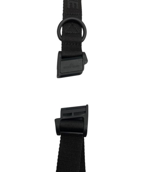 STONE ISLAND（ストーンアイランド）STONE ISLAND (ストーンアイランド) フィドロックロゴテープベルト ブラックの古着・服飾アイテム