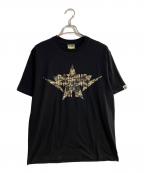 A BATHING APEアベイシングエイプ）の古着「プリントTシャツ」｜ブラック