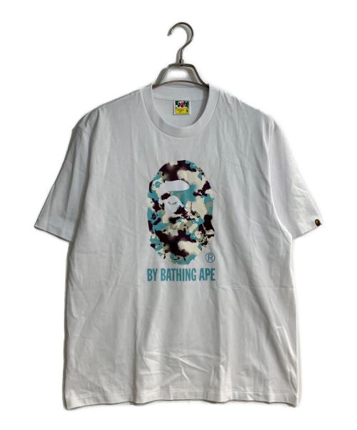 A BATHING APE（アベイシングエイプ）A BATHING APE (アベイシングエイプ) MAP CAMO RELAXED FIT TEE/マップカモリラックスドフィットティー ホワイト サイズ:Mの古着・服飾アイテム