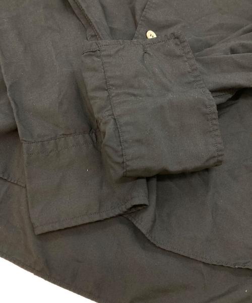 COMME des GARCONS HOMME DEUX（コムデギャルソン オム ドゥ）COMME des GARCONS HOMME DEUX (コムデギャルソン オム ドゥ) エステル製品染めシャツ ブラック サイズ:Mの古着・服飾アイテム
