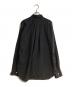 COMME des GARCONS HOMME DEUX (コムデギャルソン オム ドゥ) エステル製品染めシャツ ブラック サイズ:M：15000円