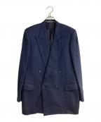 CELINEセリーヌ）の古着「ヘリンボーンテーラードジャケット」｜ネイビー