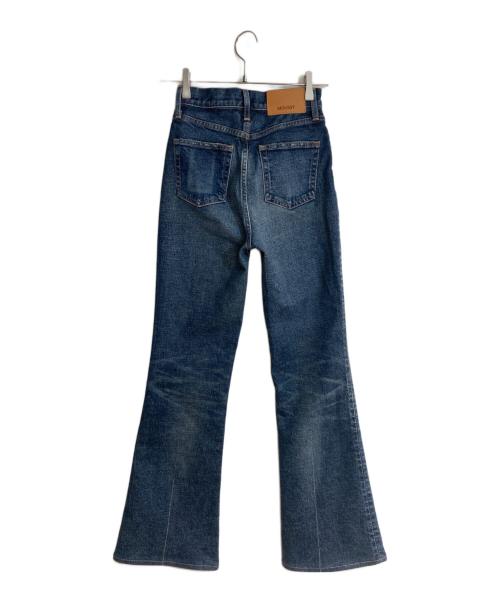 moussy（マウジー）moussy (マウジー) MVS D/BLU FLARE / ロングサイズ インディゴ サイズ:SIZE 61cm(W24)の古着・服飾アイテム