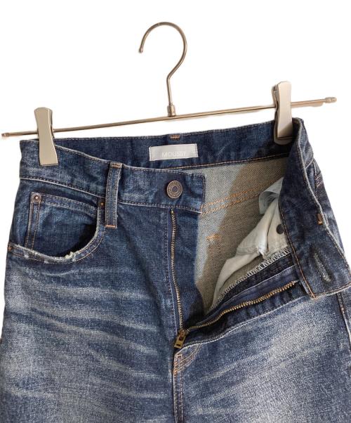 moussy（マウジー）moussy (マウジー) MVS D/BLU FLARE / ロングサイズ インディゴ サイズ:SIZE 61cm(W24)の古着・服飾アイテム