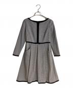 TOCCAトッカ）の古着「【洗える！】NUMBER ドレス」｜グレー