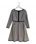 TOCCA（トッカ）の古着「【洗える！】NUMBER ドレス」｜グレー
