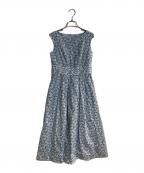 TOCCAトッカ）の古着「【LIBERTY社オリジナル素材】【洗える！】FLORAL STORY ドレス」｜ブルー