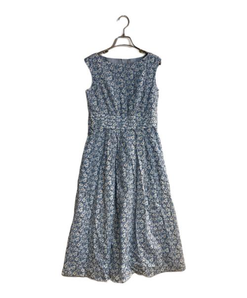 TOCCA（トッカ）TOCCA (トッカ) 【LIBERTY社オリジナル素材】【洗える！】FLORAL STORY ドレス ブルー サイズ:2の古着・服飾アイテム