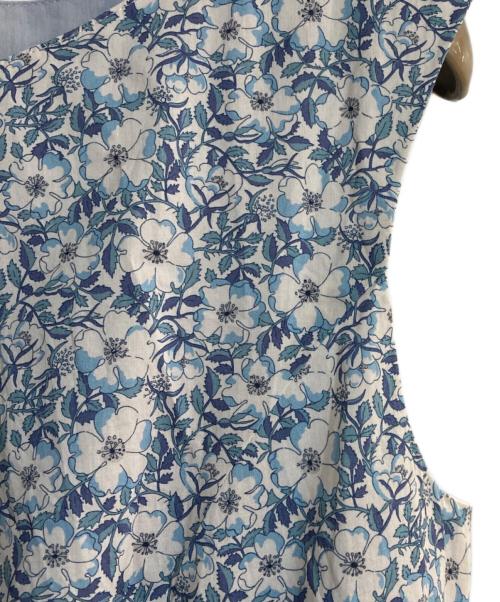 TOCCA（トッカ）TOCCA (トッカ) 【LIBERTY社オリジナル素材】【洗える！】FLORAL STORY ドレス ブルー サイズ:2の古着・服飾アイテム