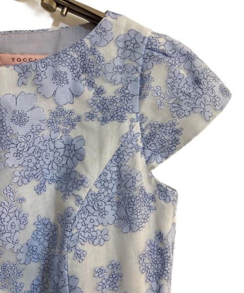 TOCCA（トッカ）TOCCA (トッカ) 【洗える！】PRIMURA GARDEN DRESS ドレス ブルー サイズ:4の古着・服飾アイテム