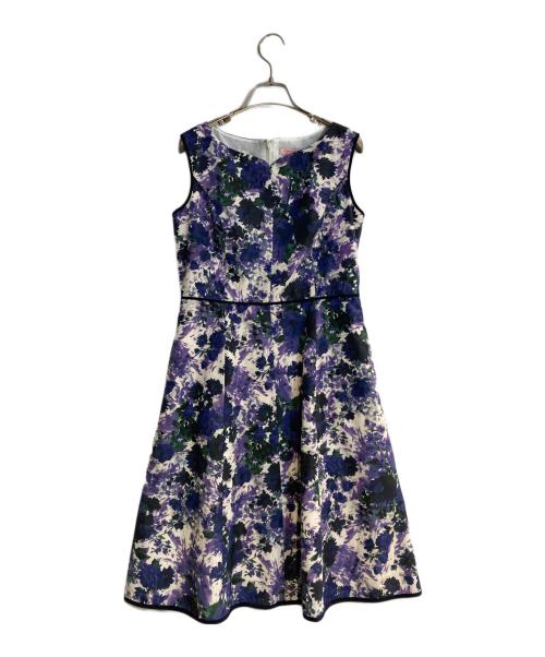 TOCCA（トッカ）TOCCA (トッカ) 【洗える！】LOVE GARDEN ドレス パープル サイズ:4の古着・服飾アイテム