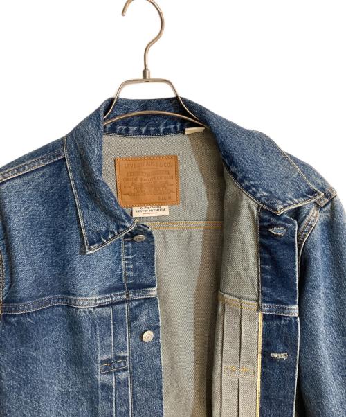 LEVI'S PReMIUM（リーバイス プレミアム）LEVI'S PReMIUM (リーバイス プレミアム) 1st Type デニムジャケット ブルー サイズ:Mの古着・服飾アイテム