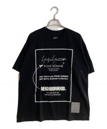NEIGHBORHOOD×YOHJI YAMAMOTO（ネイバーフッド×ヨウジヤマモト）の古着「コラボTシャツ」｜ブラック