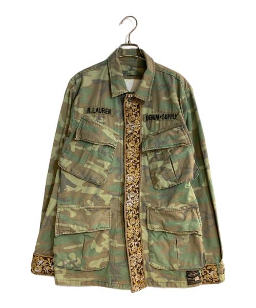 Denim & Supply Ralph Lauren（デニム＆サプライ ラルフローレン）Denim & Supply Ralph Lauren (デニム＆サプライ ラルフローレン) ジャングルファティーグジャケット グリーン サイズ:不明の古着・服飾アイテム