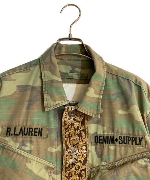Denim & Supply Ralph Lauren（デニム＆サプライ ラルフローレン）Denim & Supply Ralph Lauren (デニム＆サプライ ラルフローレン) ジャングルファティーグジャケット グリーン サイズ:不明の古着・服飾アイテム