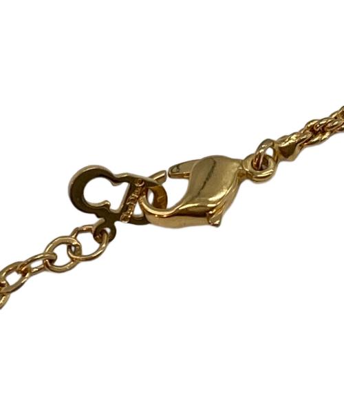 Christian Dior（クリスチャン ディオール）Christian Dior (クリスチャン ディオール) バッグモチーフカバンヴィンテージネックレス ゴールドの古着・服飾アイテム