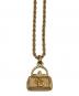 Christian Dior (クリスチャン ディオール) バッグモチーフカバンヴィンテージネックレス ゴールド：13000円