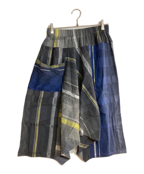 tamaki niime（タマキ ニイメ）tamaki niime (タマキ ニイメ) ダックスコットンサルエルパンツ グレー サイズ:FREEの古着・服飾アイテム