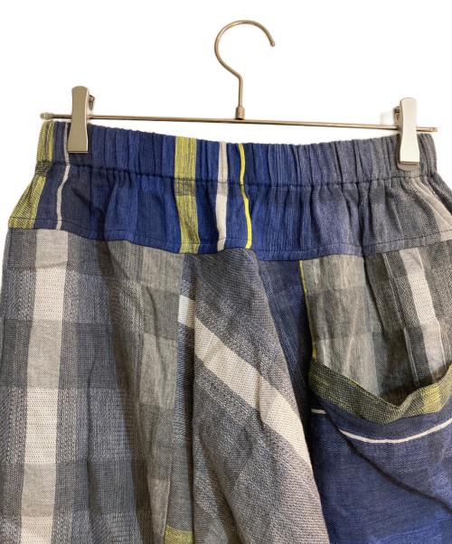 tamaki niime（タマキ ニイメ）tamaki niime (タマキ ニイメ) ダックスコットンサルエルパンツ グレー サイズ:FREEの古着・服飾アイテム