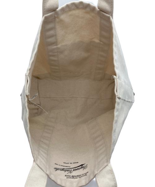 Hug O'War（ハグオーワー）Hug O'War (ハグオーワー) セルビッジマルチカラートートバッグ M ベージュ サイズ:Mの古着・服飾アイテム