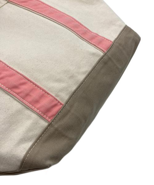 Hug O'War（ハグオーワー）Hug O'War (ハグオーワー) セルビッジマルチカラートートバッグ M ベージュ サイズ:Mの古着・服飾アイテム