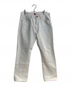 RESOLUTEリゾルト）の古着「AA710デニムパンツ」｜ホワイト