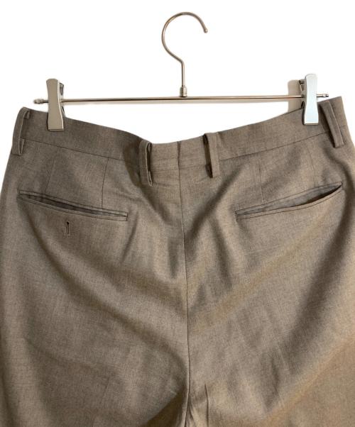 AURALEE（オーラリー）AURALEE (オーラリー) 25AW SUPER LIGHT WOOL TWOーTUCK SLACKS ブラウン サイズ:4の古着・服飾アイテム
