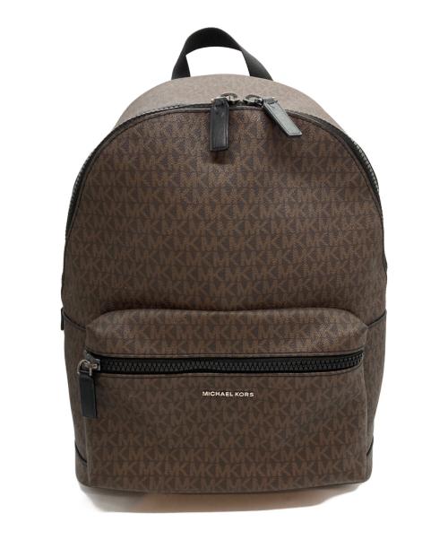 MICHAEL KORS（マイケル・コース）MICHAEL KORS (マイケル・コース) FREE COOPER バックパック ブラウンの古着・服飾アイテム