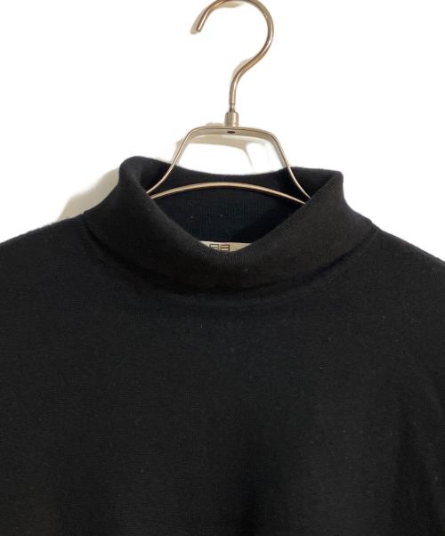 BALENCIAGA（バレンシアガ）BALENCIAGA (バレンシアガ) BB刺繍オールドタートルネックニット ブラック サイズ:Ｌの古着・服飾アイテム