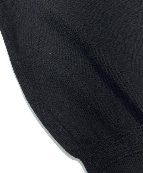 BALENCIAGA（バレンシアガ）BALENCIAGA (バレンシアガ) BB刺繍オールドタートルネックニット ブラック サイズ:Ｌの古着・服飾アイテム