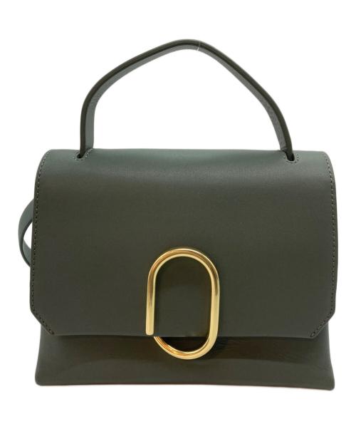 3.1 phillip lim（スリーワンフィリップリム）3.1 phillip lim (スリーワンフィリップリム) Alix Mini Top Handle Satchel グリーンの古着・服飾アイテム