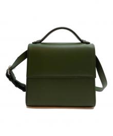 HUNTING SEASON（ハンティングシーズン）の古着「SMALL TOP HANDLEショルダーバッグ」｜グリーン