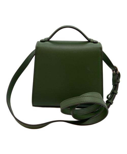 HUNTING SEASON（ハンティングシーズン）HUNTING SEASON (ハンティングシーズン) SMALL TOP HANDLEショルダーバッグ グリーンの古着・服飾アイテム