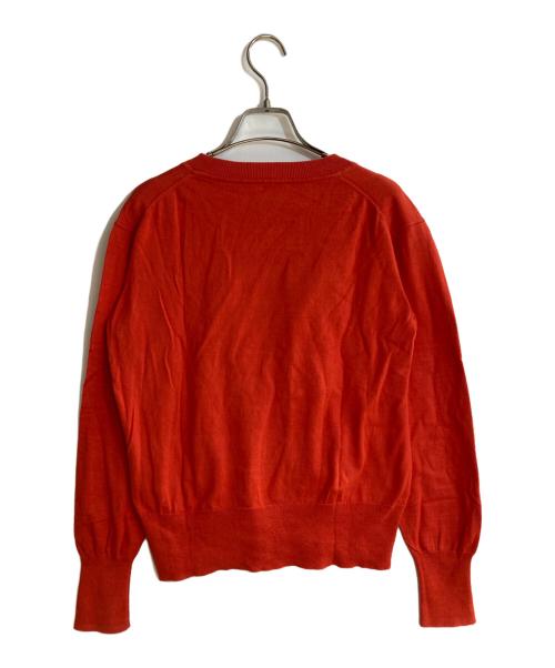 Vivienne Westwood RED LABEL（ヴィヴィアンウエストウッドレッドレーベル）Vivienne Westwood RED LABEL (ヴィヴィアンウエストウッドレッドレーベル) オーブ刺繍ニット ネイビー サイズ:00の古着・服飾アイテム