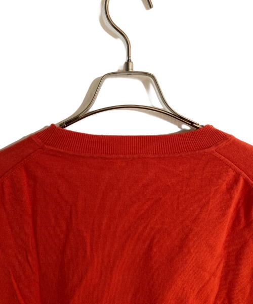 Vivienne Westwood RED LABEL（ヴィヴィアンウエストウッドレッドレーベル）Vivienne Westwood RED LABEL (ヴィヴィアンウエストウッドレッドレーベル) オーブ刺繍ニット ネイビー サイズ:00の古着・服飾アイテム