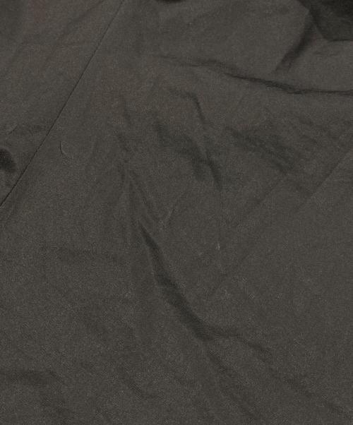 HYKE（ハイク）HYKE (ハイク) ストレートベルテッドパンツ ブラック サイズ:1の古着・服飾アイテム