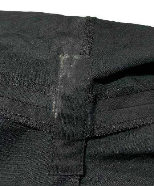 HYKE（ハイク）HYKE (ハイク) ストレートベルテッドパンツ ブラック サイズ:1の古着・服飾アイテム