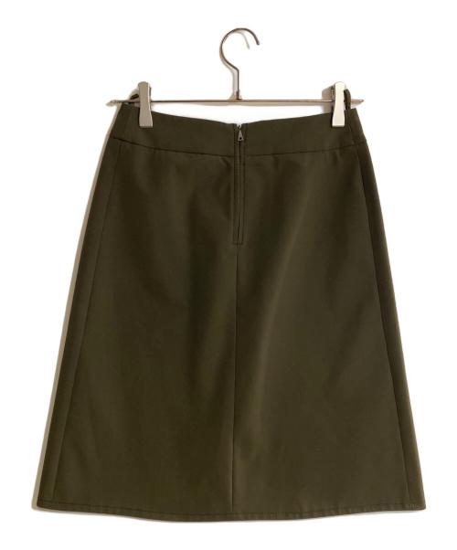 PRADA SPORTS（プラダスポーツ）PRADA SPORTS (プラダスポーツ) バックジップハーフスカート カーキ サイズ:36の古着・服飾アイテム
